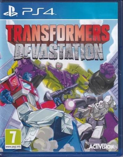 Transformers Devastation - PS4 (A Grade) (Genbrug)